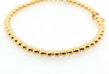  Gold Stretch Bead Bracelet