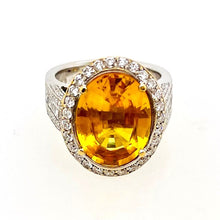  Yellow Sapphire and Diamond Ring, by Bez Ambar