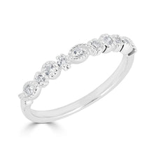  Diamond Stackable Band Marquise and Round Shape