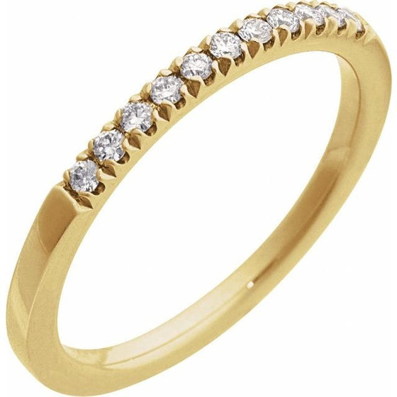 14K Gold Birthstone Stackable Ring – Natural Stones
