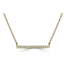  Diamond Bar Necklace