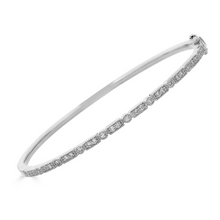  Milgrain Diamond Bangle Bracelet