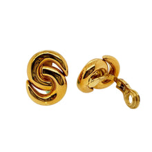  Pair of Gold Clip Earrings