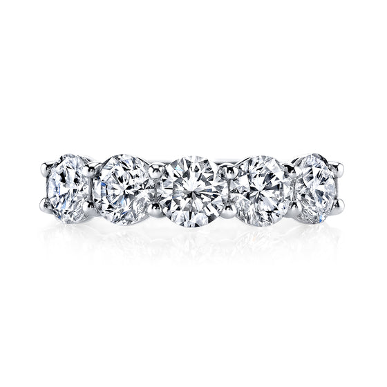 Shared Prong Diamond Band 2.52 CTW