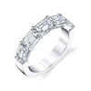 Horizontal Emerald Cut Diamond Band 1.67 ctw