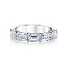 Horizontal Emerald Cut Diamond Band 1.67 ctw