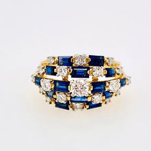  Oscar Heyman Sapphire and Diamond Ring