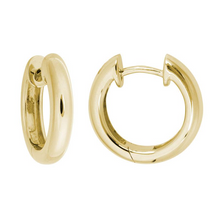  Rounded Huggie Hoop Earrings