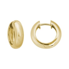  Rounded Thick Huggie Hoop Earrings