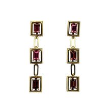  Pink Tourmaline Three Drop Earrings by Tiffany & Co.