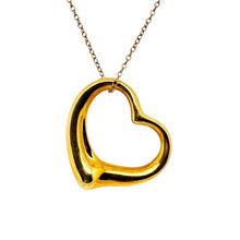  Tiffany & Co. Elsa Perreti Open Heart Pendant Necklace