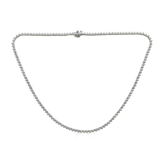 Diamond Tennis Necklace 3 CTW