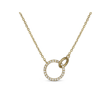  Love Link Necklace with Diamonds