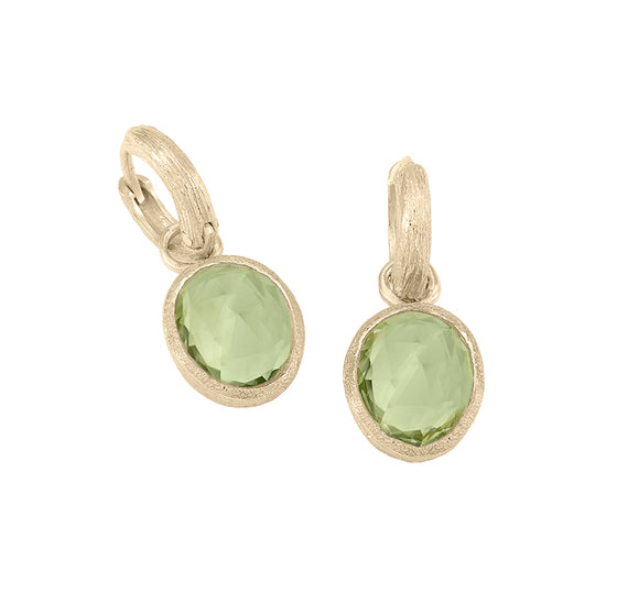 SHADE Green Amethyst Dangle Earrings