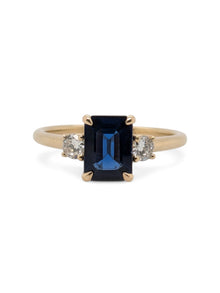  Signature Three Stone - Sapphire