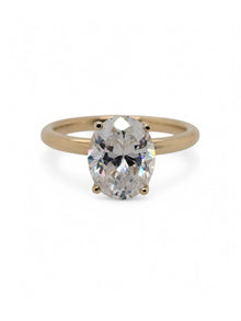  Signature Solitaire - Oval