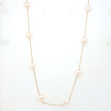  Freshwater Pearl Station Necklace