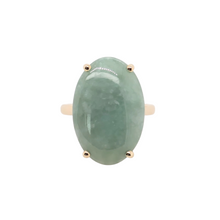  Oval Jade Ring