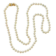  Cultured Pearl Necklace with Hidden Screw Clasps