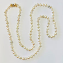  Cultured Pearl Necklace with Hidden Screw Clasps