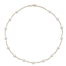  Tin Cup Freshwater 5.5-6MM Pearl Necklace