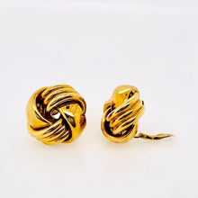  Gold Knot Earrings by Abel and Zimmerman