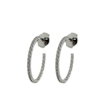  Tiffany & Co. Metro Diamond Hoop Earrings