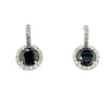 Black Diamond Drop Earrings