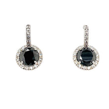  Black Diamond Drop Earrings