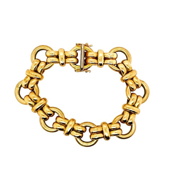 Gold Link Bracelet