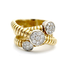  Diamond "Tubogas" Ring