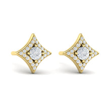  Vlora Star Diamond Stud Earrings